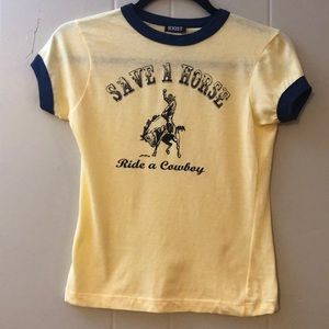 Exist Yellow and Black Graphic Tee